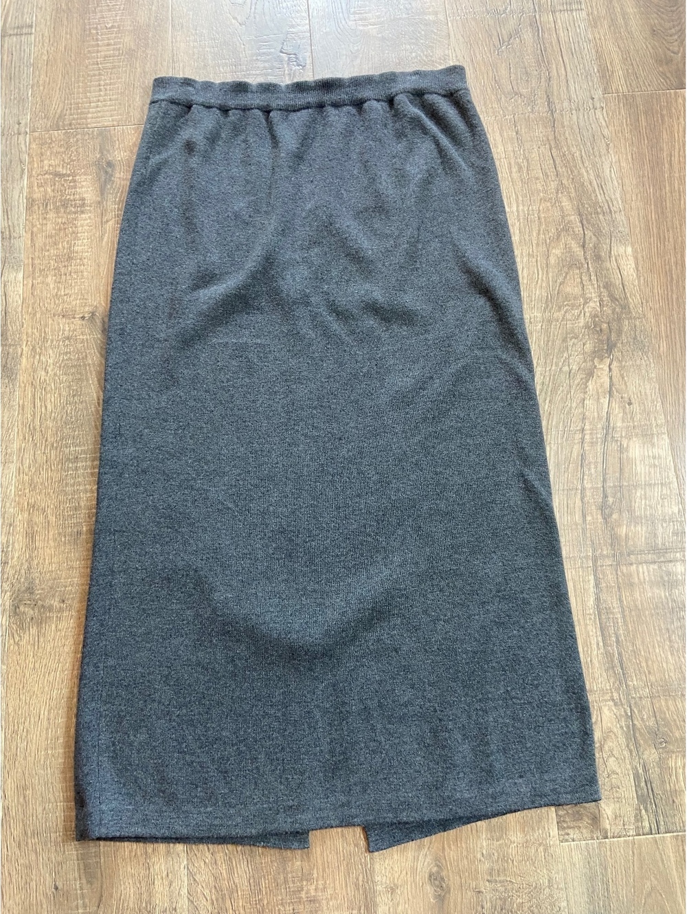 Dress Barn Long Skirt Scrunch Waist 35” long Cotton blend